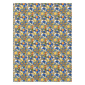 Nappe soleil sicilien, moitié lune, été, majolica, citro (Devant)