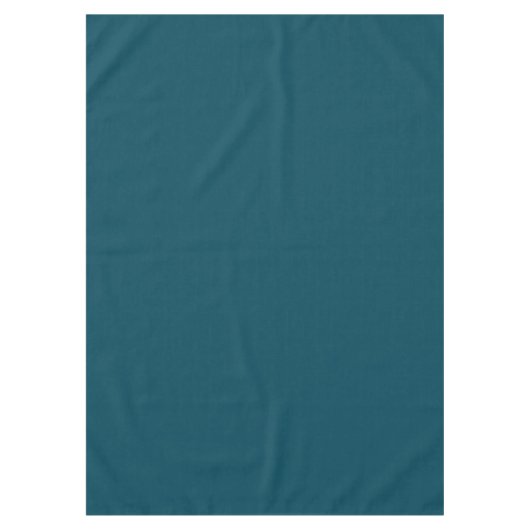 Nappe Solide profonde aqua bleu turquoise (Devant)