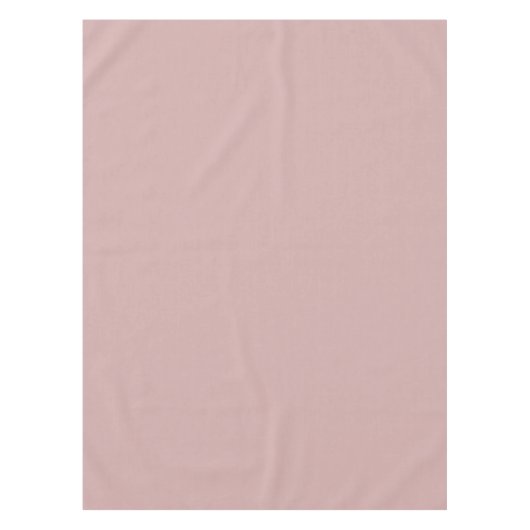 Nappe solide rose muet (Devant)