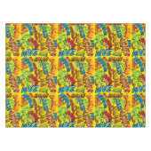 Nappe Sons de Pop Art de Bande Dessinée (Devant (Horizontal))