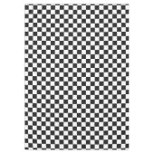 Nappe Sophisticated Black & White Checkered Party Picnic (Devant)