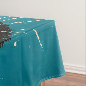 Nappe Sorcière éffrayante de chat noir volant (In Situ)