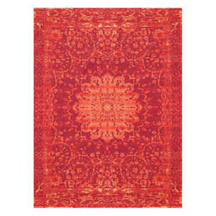 Nappe Souk couché de soleil : Motif marocain d'Orange Ma