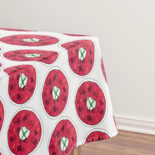 Nappe Soupe de betterave rouge Borscht à la betterave uk (In Situ)