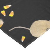 Nappe Souris d'Halloween avec bonbons (Angle)