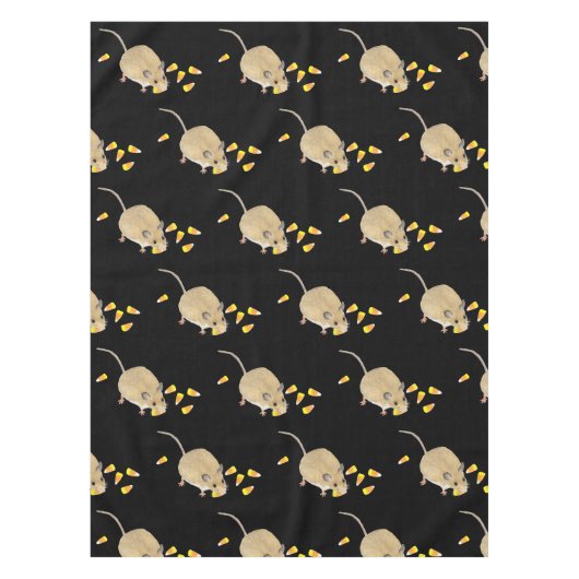 Nappe Souris d'Halloween avec bonbons (Devant)