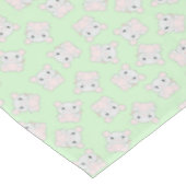 Nappe Souris fête d'anniversaire Vert (Angle)