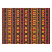 Nappe Southwest Design Red Black Gold Tribal Motif (Devant (Horizontal))
