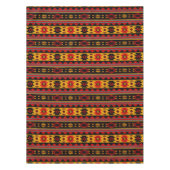 Nappe Southwest Design Red Black Gold Tribal Motif (Devant)