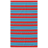 Nappe Southwest River Canyon Geometric Red Turquoise (Devant)