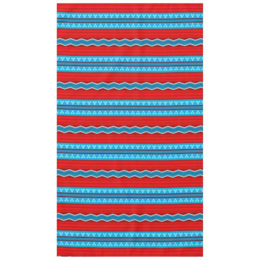 Nappe Southwest River Canyon Geometric Red Turquoise (Devant)