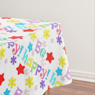 Nappe Soyez heureux !