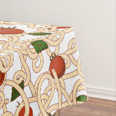 Nappe Spaghetti pâtes nourriture italienne avec tomate (In Situ)