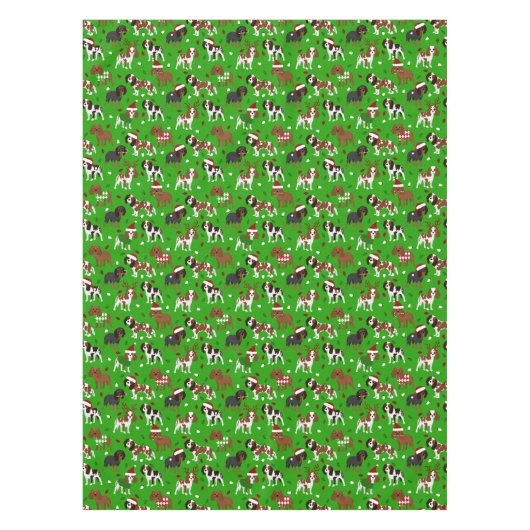 Nappe Spaniel de Christmas (Devant)