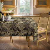 Nappe Sparkling Palm Leaves Pattern