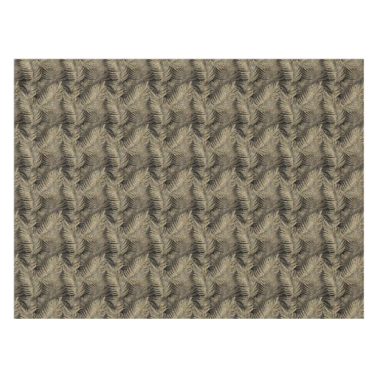 Nappe Sparkling Palm Leaves Pattern (Devant (Horizontal))