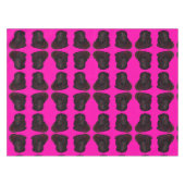Nappe Sparkly magical black rabbit for luck (Devant (Horizontal))