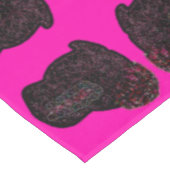 Nappe Sparkly magical black rabbit for luck (Angle)