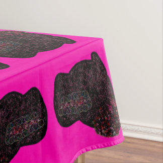 Nappe Sparkly magical black rabbit for luck