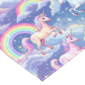 Nappe Sparkly rainbow and unicorns on clouds (Angle)