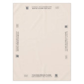 Nappe Spectacle d'artisanat simple Beige Company (Devant)