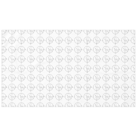 Nappe Sphère Bloch | Physique / Maths Quantum Bit (Devant (Horizontal))