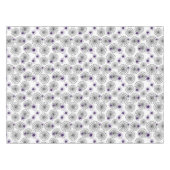 Nappe Spiderweb & araignées violettes Halloween Motif bl (Devant (Horizontal))
