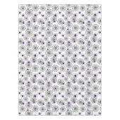 Nappe Spiderweb & araignées violettes Halloween Motif bl (Devant)