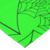 Nappe spiderweb halloween gothic spider web acid green (Angle)