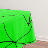 Nappe spiderweb halloween gothic spider web acid green (In Situ)