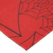 Nappe spiderweb halloween gothic spider web red (Angle)