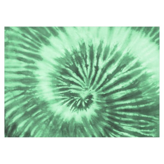 Nappe Spiral Tie-Dye - Vert (Devant (Horizontal))