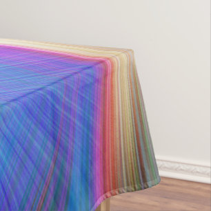 Nappe SPIRALFLUO - Psychédélique colorée moderne fractal