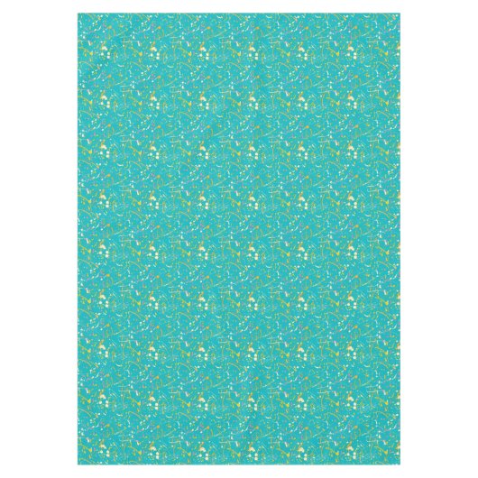 Nappe Splash de peinture Abstraite (Devant)