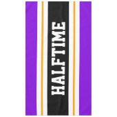 Nappe Sportif Violet Noir Blanc Blanc HALFTIME Stripes (Devant)