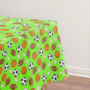 Nappe Sports Anniversaire Fête Enfants mignonne