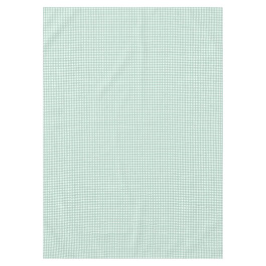 Nappe Spring Mint Green Gingham Plaid  (Devant)