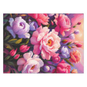 Nappe Spring Zen Sunrise Pink Blossom Garden  (Devant (Horizontal))