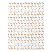 Nappe Springbok de Noël (Devant)