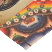 Nappe Squelette vintage/Jour Citrouille des morts (Angle)