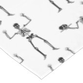 Nappe Squelettes d'Halloween, des friandises ou un sort, (Angle)