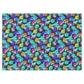 Nappe Squiggly Loops sans coutures motif 09 + votre back (Devant (Horizontal))