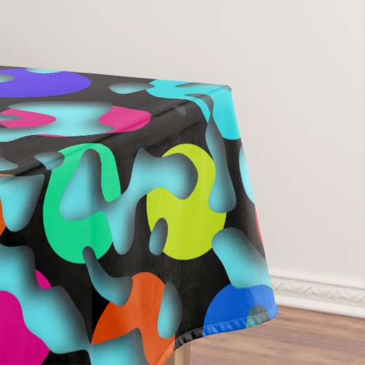 Nappe Squiggly Loops sans coutures motif 09 + votre back (In Situ)