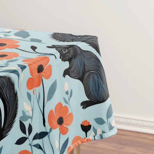 Nappe Squirrel Spring Flowers Art  (In Situ)