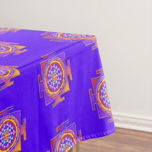 Nappe Sri Yantra - Symbole hindouiste Design 1 (In Situ)