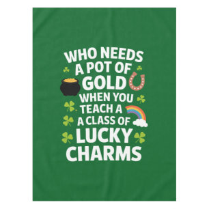 Nappe St patrick acher Lucky Charm Clover Irlandais