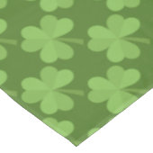 Nappe St Patrick Shamrock Clovers Green Motif Irlande (Angle)