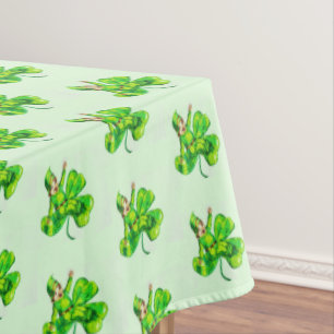NAPPE ST. PATRICK'S DAY BABY LEPRECHAUN TABLECLOTH