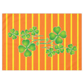 Nappe St. Patrick's Day Clover / Shamrocks + vos idées (Devant (Horizontal))