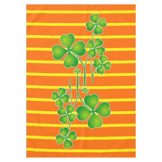 Nappe St. Patrick's Day Clover / Shamrocks + vos idées (Devant)